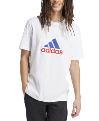 adidas - Men's Relaxed Fit Short Sleeve Crewneck Logo Graphic T-Shirt