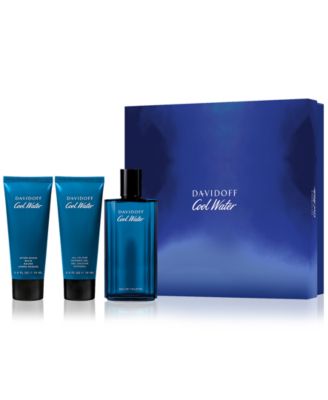 Davidoff - Men's 3-Pc. Cool Water Eau de Toilette Gift Set