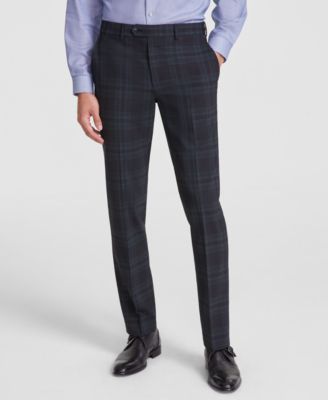 Bar III - Men's Slim-Fit Wool Blend Suit Pants