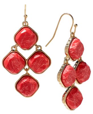 Style & Co - Stone Kite Drop Earrings
