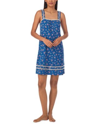 Lauren Ralph Lauren - Women's Floral Lace-Trim Nightgown