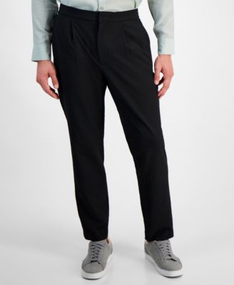 Alfani - Men's Classic-Fit Textured Seersucker Suit Pants