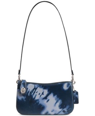 COACH - Penn Small Leather Shoulder Bag with Tie Dye Print