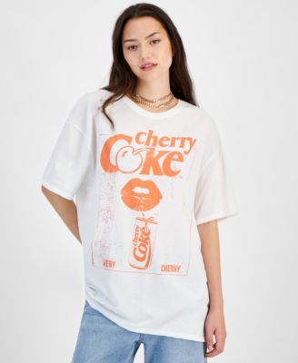 Grayson Threads, The Label - Juniors' Cherry Coke Graphic T-Shirt