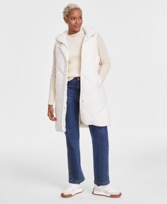 Sam Edelman - Women's Quilted Hooded Puffer Vest