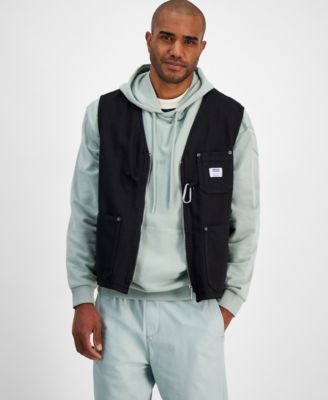 Hugo Boss - Men's Lunus Relaxed-Fit Zip-Front Vest