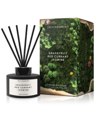 ENVIRONMENT - Grapefruit, Red Currant & Jasmine Diffuser (Inspired by 5-Star Luxury Hotels), 6.7 oz.
