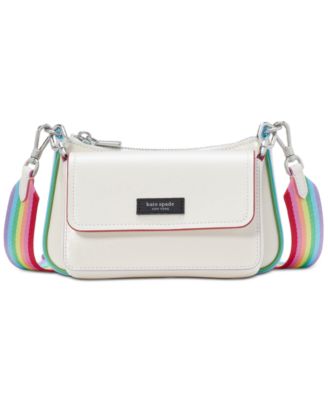 kate spade new york - Double Up Rainbow Leather Crossbody