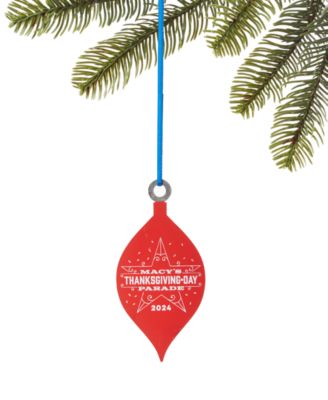 Macy's - 2024 Parade Finial Red Ornament