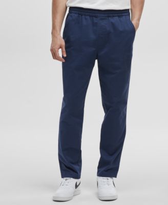 Mode of One - Men's Regular Tapered-Fit Stretch Twill Pants