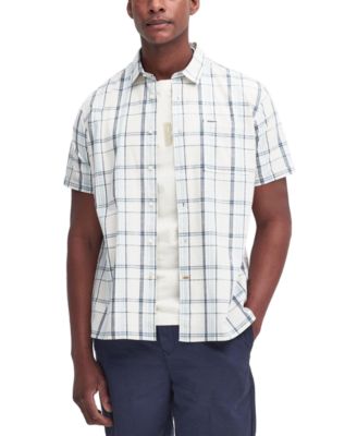 Barbour - Men's Lerwick Short Sleeve Button-Front Check Pattern Shirt