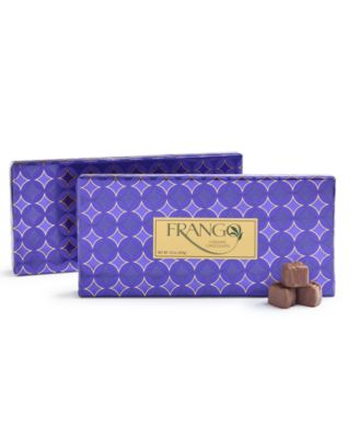 Frango Chocolates - Holiday 1 lb. Wrapped Box of Caramel Milk Chocolates, 2 Pack
