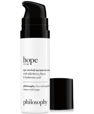 philosophy - Hope In A Jar Eye Revival Serum-In-Cream With Elderberry Flower & Hyaluronic Acid, 0.5 oz.
