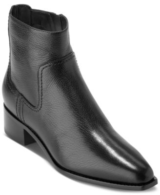 Cole Haan - Women's Naia Pointed Toe Block Heel Booties