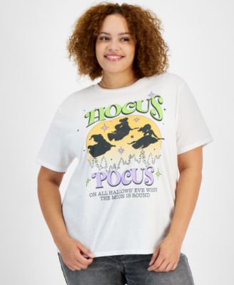 Disney - Trendy Plus Size Hocus Pocus Short-Sleeve T-Shirt