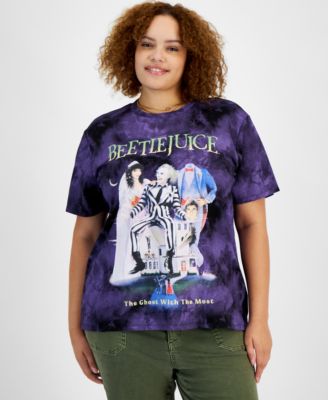 Love Tribe - Trendy Plus Size Beetlejuice Short-Sleeve T-Shirt