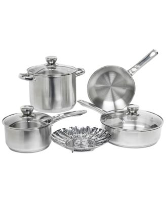 Sedona Kitchen - Stainless Steel 8-Pc. Cookware Set