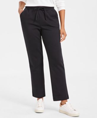 Style & Co - Women's Mid Rise Drawstring-Waist Fleece Pant, XS-5X, Created for Macy's