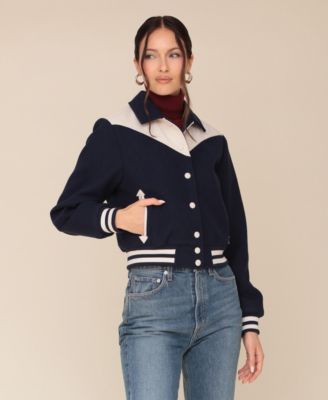 Avec Les Filles - Women's Western Bomber Jacket