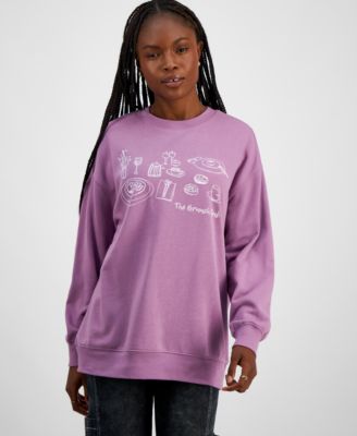 Rebellious One - Juniors' Brunch Club Graphic Sweatshirt