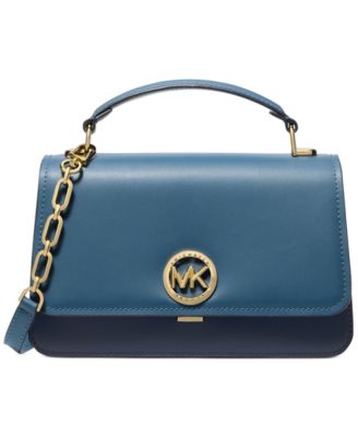 Michael Kors - Small East West Colorblock Leather Satchel