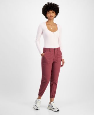 Tinseltown - Juniors' Utility Cargo Jogger Pants