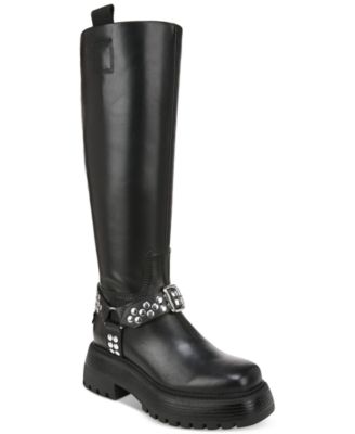 Circus NY by Sam Edelman - Women's Hayes Metal-Trim Lug-Sole Moto Boots