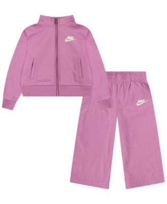 Nike - Toddler Girls Solarized Piqu&eacute;-Knit Jacket & Pants, 2 Piece Set