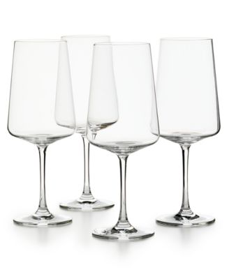 The Cellar - Flur Collection Red Wine Glasses, Set of 4