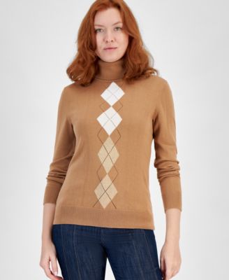 Tommy Hilfiger - Women's Pointelle Stella Argyle Sweater