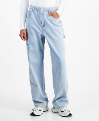 Vanilla Star - Juniors' High-Rise Carpenter Jeans