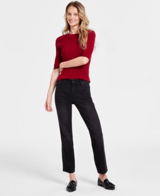 Liverpool Los Angeles - Women's Liv Sparkle-Trim High-Rise Skinny Jeans