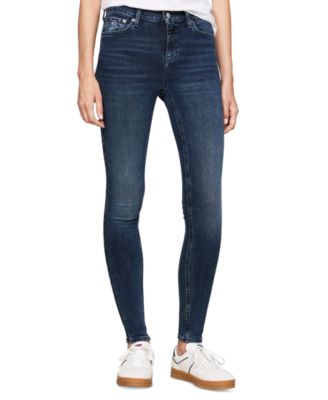 Tommy Jeans - Women's Nora Mid Rise Skinny Ankle Jeans