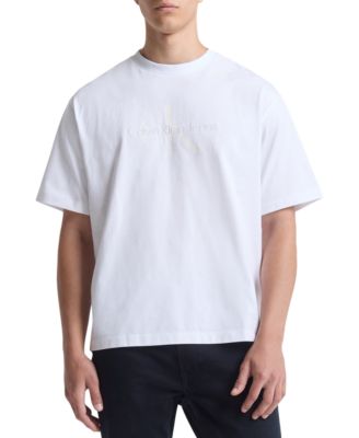 Calvin Klein - Men's Relaxed-Fit Monogram Logo T-Shirt