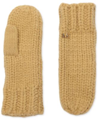 Michael Kors - Women's Logo Detail Super Chunk Mittens
