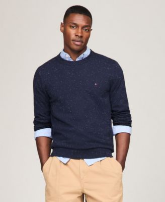 Tommy Hilfiger - Men's Regular-Fit Solid Crewneck Sweater