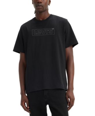 Levi's - Men's Relaxed Fit Short Sleeve Crewneck Logo Graphic T-Shirt