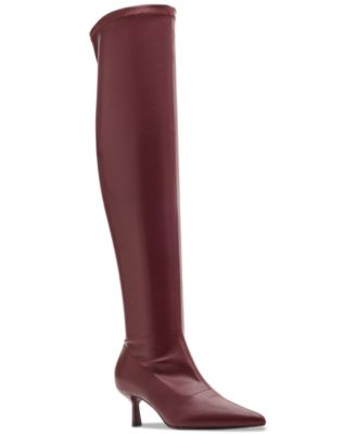 Madden Girl - Deserai Over-The-Knee Kitten Heel Boots