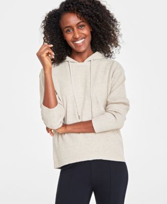 On 34th - Women's Ribbed-Knit Sweater Hoodie