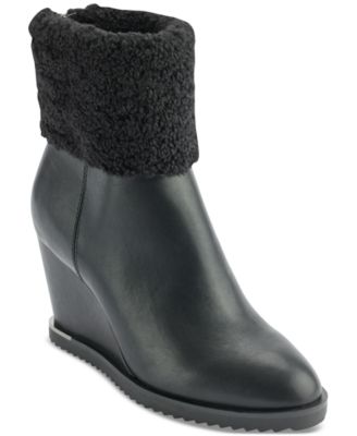 DKNY - Women's Powell Wedge Boots