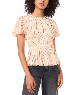 Parker - Women's The Rose Crewneck Flutter-Sleeve Top