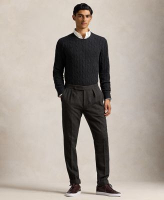 Polo Ralph Lauren - Men's Birdseye Twill Pleated Trousers