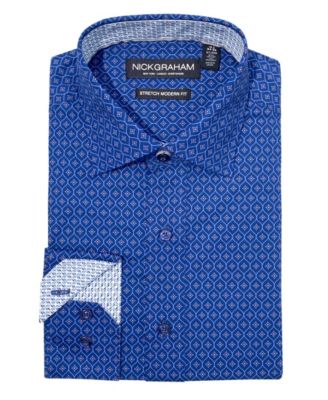 Nick Graham - Men's Corner Square Dress Shirt