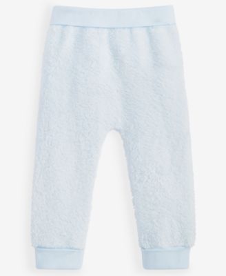 First Impressions - Baby Girls Faux-Sherpa Pants