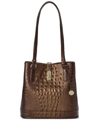 Brahmin - Fiora Melbourne Small Leather Bucket Bag
