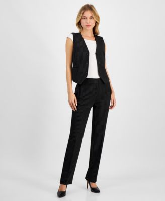 Bar III - Women's Pinstriped Pants, Exclusively at Macy's
