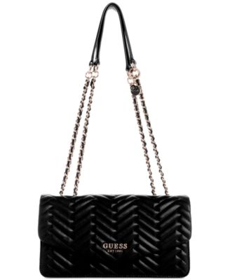 GUESS - Anning Small Quilted Convertible Crossbody Flap