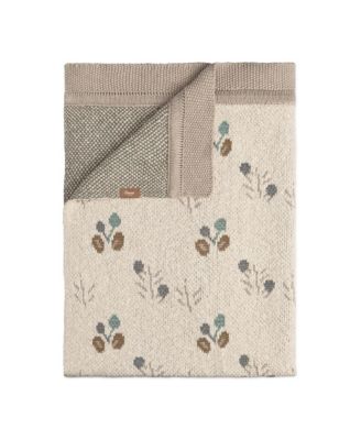 Crane Baby - Infants Avery Cotton Poppy Knitted Blanket