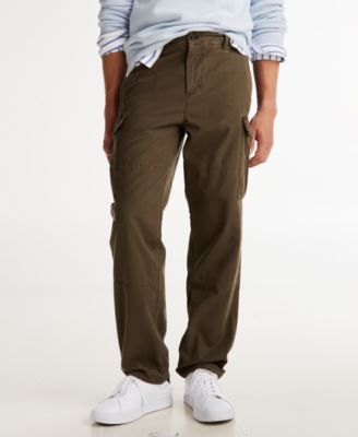 Tommy Hilfiger - Men's Garment-Dyed Cargo Chino Pants