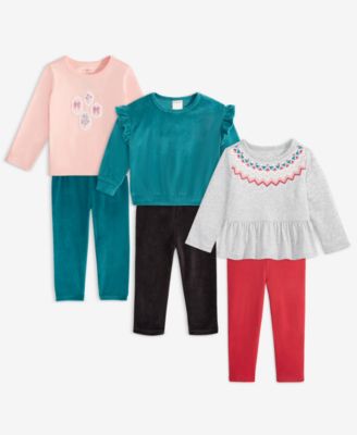 First Impressions - Baby Girls Mix and Match Festive Top & Leggings